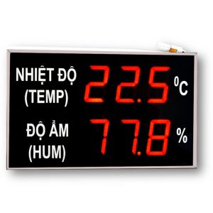Bảng led hiển thị nhiệt độ độ ẩm