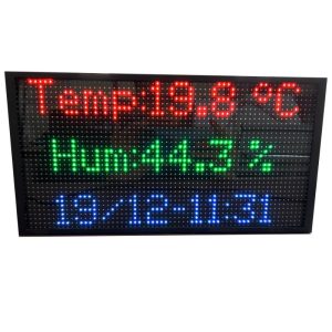 bảng led matrix hiển thị nhiệt độ độ ẩm